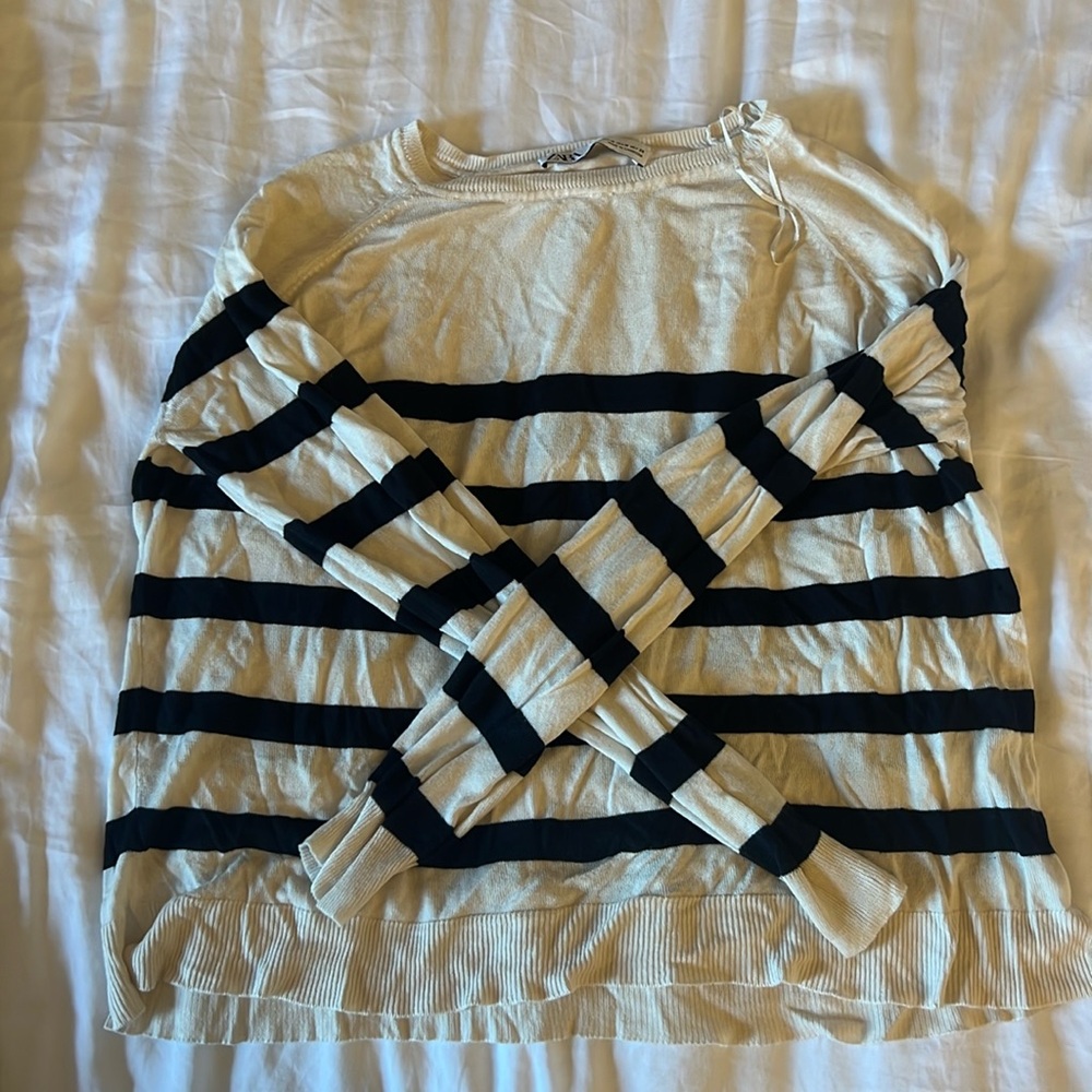 Zara stripped sweater
